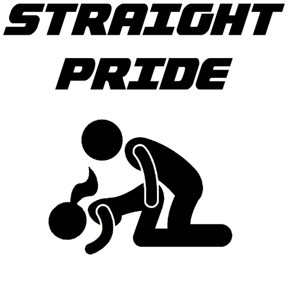 Straight Pride 1 Vinyl Decal