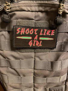 Shoot Like A Girl Patch