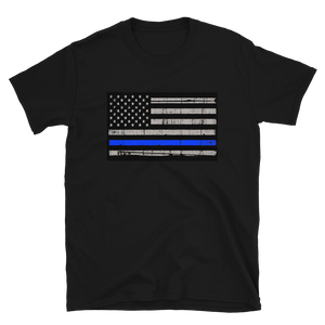 Thin Blue Line Flag T-Shirt